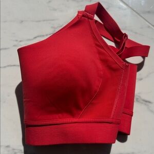 MOVE THEOLOGY Women's Red Sports Bra SZ M